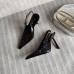 Replica YSL Lee Slingback Pumps Croco