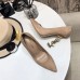 Replica Ysl Opyum Pumps in Suede Beige