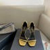 Replica Ysl Opyum Sandals In Gold