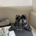 Replica Ysl Opyum Sandals In Patent Leather with Black Hardware