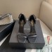 Replica Ysl Opyum Sandals In Smooth Leather with Silver Hardware