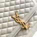 Replica Ysl Medium Solferino Shoulder Bag in White