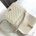 Replica Ysl Medium Solferino Shoulder Bag in White