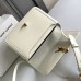 Replica Ysl Solferino Medium Satchel in White