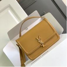 Replica Ysl Solferino Medium Satchel in Yellow