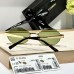 Replica Ysl SL 692 Sunglasses Light Gold and Green