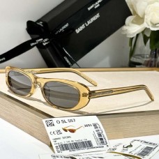 Replica Ysl SL 557 Shade Sunglasses Gold