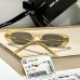 Replica Ysl SL 557 Shade Sunglasses Gold