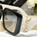 Replica Ysl SL M120 Blaze Sunglasses Black / White