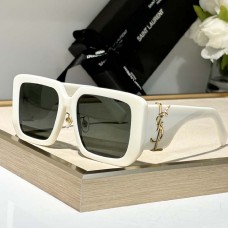 Replica Ysl SL M120 Blaze Sunglasses White