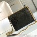 Replica Ysl Medium Sunset Flap Bag in Print Croco with Gold Hardware