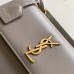 Replica Ysl Sunset Top Handle Flap Bag in Grey